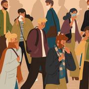 Le variant JN.1 est issu d&#39;une mutation du variant BA.2.86, très contagieux et prompt à infecter certaines cellules pulmonaires. © Wanlee, Adobe Stock