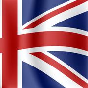Le drapeau britannique (Union Jack) est un mélange du drapeau écossais, de l’Irlande du Nord et de l’Angleterre). © lidiia, Adobe Stock
