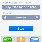 Même avec AirDroid lancé, vous pouvez utiliser votre smartphone Android&nbsp;normalement. Tous les changements opérés seront&nbsp;automatiquement&nbsp;répercutés par le logiciel qui tourne en tâche de fond avec une&nbsp;notification.&nbsp;©&nbsp;Guénaël Pépin