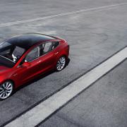 Avec une pompe à chaleur, la Tesla Model 3 pourrait gagner en autonomie par temps froid. © Tesla