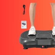 Avec la plaque vibrante Dskeuzeew à moteur silencieux, l’entraînement devient plus accessible, plus discret et surtout plus efficace au quotidien.&nbsp;© Cdiscount