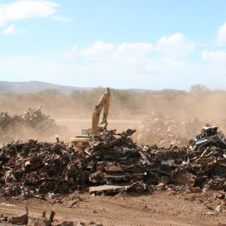 Na África Subsaariana, espera-se que o volume de resíduos triplique até 2050. © Kate Gardiner, Flickr