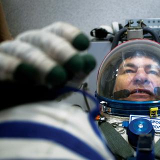  L’Italien Paolo Nespoli, doublure de Thomas Pesquet lors de la mission Proxima, retourne dans l’espace pour la troisième fois. Il est arrivé à bord de l&#39;ISS. © ESA