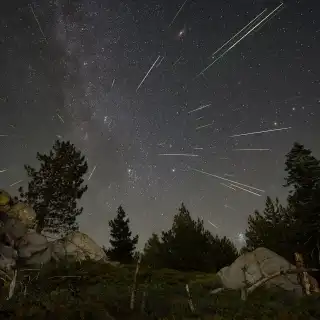 Les Perséides ont leur pic d'activité ce soir.&nbsp;© Preston Dyches, NASA