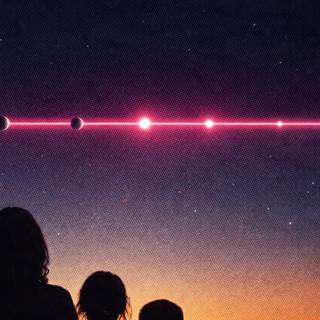 Alinhamentos de mais de cinco planetas são raros e notáveis. ©XD