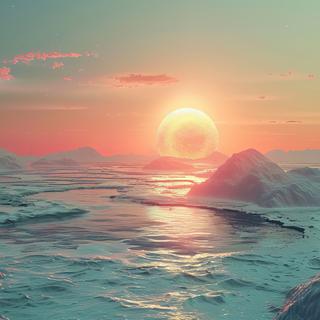 Há 3,5 mil milhões de anos, Marte teria tido um vasto oceano que, no entanto, teria congelado rapidamente antes de finalmente evaporar. © Vuqar, Adobe Stock