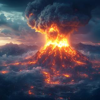 La super-éruption du Toba il y a 74 000 ans aurait-elle menacé l'espèce humaine ? ©&nbsp;Thares2020,&nbsp;Adobe Stock