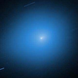 La comète 3I/Atlas vue&nbsp;ici par&nbsp;Hubble. © Nasa, ESA