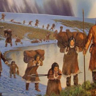 Os Clovis estiveram entre os primeiros povos a se estabelecerem no continente americano. © Page Museum, Los Angeles por Travis S.