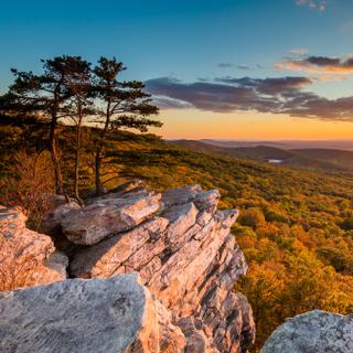 Les montagnes Appalaches, aux États-Unis, cacheraient d'importantes quantités de lithium. ©&nbsp;jonbilous,&nbsp;Adobe Stock