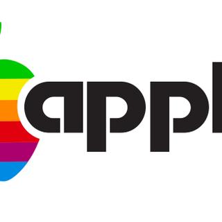 Le second logo d’Apple, utilisé de 1977 à 1984. © Apple