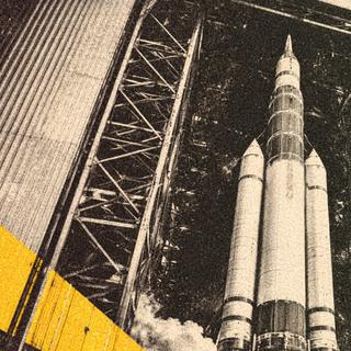 Em poucos dias, o lançador da missão Artemis II à Lua poderá chegar à sua plataforma de lançamento. © XD com ChatGPT