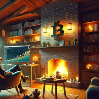 A história do Bitcoin parece mostrar que é um investimento confiável a longo prazo. Mais cedo ou mais tarde, o preço desta criptomoeda recupera a cor. © D. Ichbiah com Dall.e 3 e difusão estável