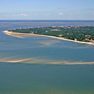 Vista aérea da bacia de Arcachon. © guitou33, Adobe Stock