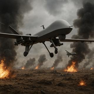 Os drones desempenham um papel cada vez mais decisivo no campo de batalha. © AP, IA ChatGPT