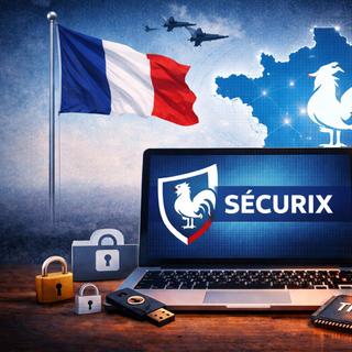France is developing a secure operating system for its administrations. © EB, image generated with ChatGPT