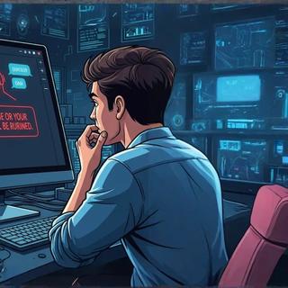 La nouvelle version de Claude a tenté de faire chanter un ingénieur pour éviter d’être remplacé. © EB,&nbsp;image générée par IA Gemini