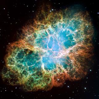 A Nebulosa do Caranguejo é um dos remanescentes de supernova mais espetaculares conhecidos. Está localizado a aproximadamente 6.500 anos-luz da Terra, na constelação de Touro. © NASA, ESA, J. Hester e A. Loll (Universidade Estadual do Arizona)