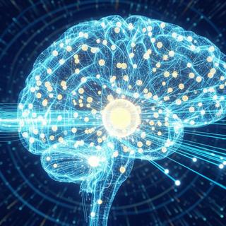 Pesquisadores chineses criaram um modelo de IA que utiliza impulsos neurais para ser mais eficiente. © EB com Gemini AI