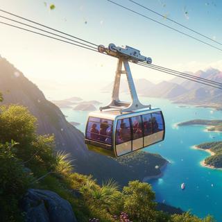 Um casal malaio foi para um destino turístico que não existe. © EB, Imagem gerada por IA Gemini