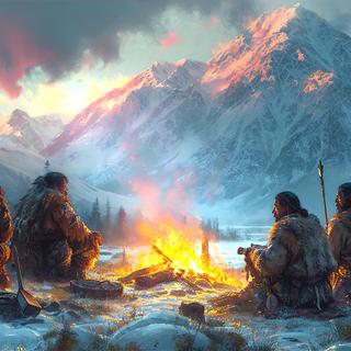 O Homo sapiens colonizou a Europa durante um período de forte frio. © IRStone, Adobe Stock