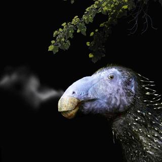 Reconstrução artística de um jovem Haolong dongi do Cretáceo Inferior da China (125 milhões de anos atrás). © Fábio Manucci