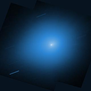 Cometa 3I/Atlas fotografado pelo telescópio Hubble. © NASA, ESA