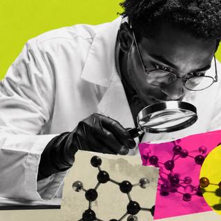 Concevoir de nouveaux composés moléculaires est crucial pour répondre&nbsp;aux défis les plus urgents, notamment dans le domaine de la santé. © Xavier Demeersman, ChatGPT