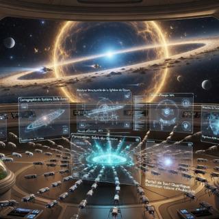 Sondes, robots, habitats autonomes : quand la machine devient exploratrice, l'intelligence artificielle s'impose au cœur de la nouvelle conquête spatiale. © RD, Grok