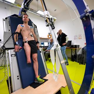 L'astronaute de réserve européen, John McFall, est en situation de handicap.&nbsp;© ESA, DLR