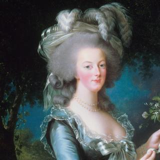 Retrato de Maria Antonieta com uma rosa pintada por Elisabeth Vigée Lebrun, 1783, Chateau de Versailles. ©Wikimedia Commons