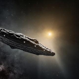 Foi graças à órbita de 'Oumuamua que os astrofísicos conseguiram determinar a sua natureza: poderia de facto ser um cometa interestelar, como se supunha desde a sua descoberta! © Lars, Adobe Stock