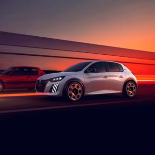 Peugeot tente de faire renaître la lignée GTI avec cette nouvelle E-208 survitaminée. © Peugeot