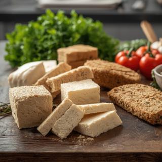 Divers substituts de protéines végétales pour plats végétariens ©ArtificalHorizons, Adobe Stock