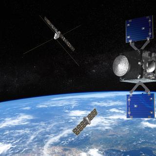 En 2028, l'Agence spatiale européenne (ESA) lancera la mission Ramses, qui se dirigera vers l'astéroïde Apophis, prévu pour survoler la Terre à seulement 32 000 kilomètres de distance en avril 2029. © ESA, Science office