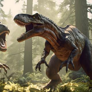 Um tiranossauro gigante de 74 milhões de anos descoberto na América do Norte pode ser anterior ao T. rex. © stockdevil, Adobe Stock