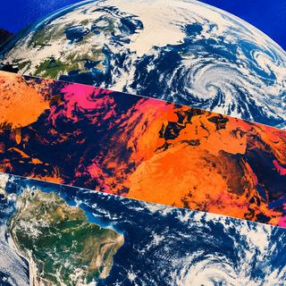Pendant que la planète accumule les records climatiques, les scientifiques alertent sur des effets en cascade qui pourraient rendre certains bouleversements irréversibles. Illustration créée à l'aide d'un outil IA. © Xavier Demeersman, Futura