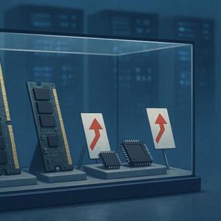 À cause de l’IA, le prix de la mémoire s’envole. © EB, image générée par IA Bing