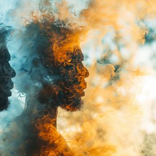 Diz-se que este ritual foi transmitido entre o povo aborígine por mais de 500 gerações. © Caseyjadew, Adobe Stock (imagem gerada por IA)