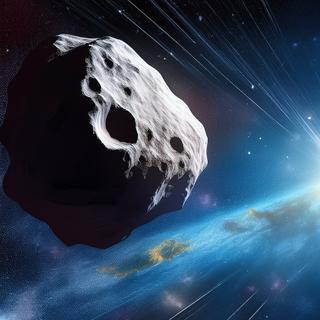 Pesquisadores da Universidade de Western Ontario (Canadá) calcularam que um impacto do asteroide 2024 YR4 em 22 de dezembro de 2032 na Lua poderia enviar fragmentos de volta aos nossos satélites e colocá-los em perigo. ©John, Adobe Stock