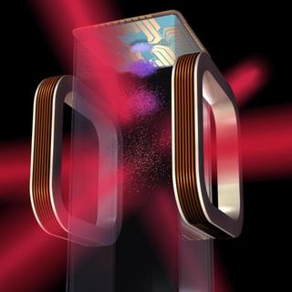 Une vue d&#39;artiste de l&#39;expérience CAL à bord de l&#39;ISS. Des atomes y seront refroidis avec des faisceaux laser. © Nasa