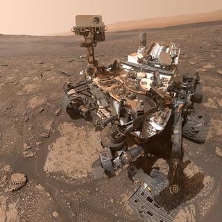 Le rover Curiosity continue de nous en apprendre plus sur la géologie de Mars. © Nasa, JPL-Caltech, MSSS