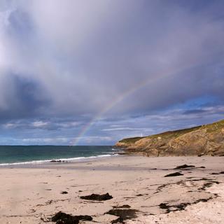 Le point sur l’érosion des plages bretonnes. Vers la pointe Saint-Mathieu. © Ghislaine Laussel, Créafolios