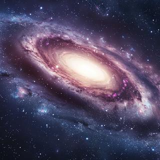 Pesquisadores da Universidade do Arizona (Estados Unidos) revelam a composição química da galáxia mais distante conhecida até hoje. E ela é surpreendente. Observe que a galáxia mostrada aqui é apenas uma ilustração. © Pniuntg, Adobe Stock