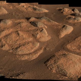 Durante 21 meses, o rover Perseverance analisou incansavelmente a geologia da cratera marciana Jezero. © NASA, JPL-Caltech, ASU, MSSS
