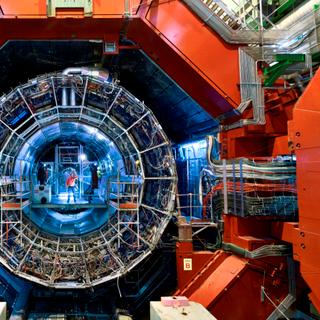 Une vue du détecteur géant Alice ouvert en 2016. © Cern, Julien&nbsp;Ordan