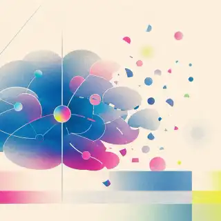 Dans la maladie d’Alzheimer, l’accumulation de protéines anormales perturbe progressivement le fonctionnement du cerveau. Les microglies, cellules immunitaires du cerveau, tentent de protéger les neurones, mais leur comportement peut évoluer au fil de la maladie. Image générée à l'aide d'un outil IA. © Xavier Demeersman, ChatGPT