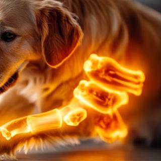 Chez le chien, l’arthrose correspond à une usure progressive du cartilage articulaire, responsable de douleurs, de raideurs et d’une diminution de la mobilité. © Masque, Adobe Stock.