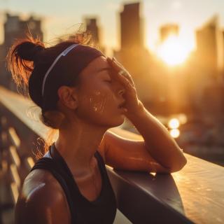 O Planeta está superaquecendo e nossos corpos podem pagar um preço alto. É provável que as temperaturas escaldantes piorem o estilo de vida sedentário global, com repercussões dramáticas. © olga_demina, Adobe Stock