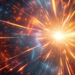 Une vue d'artiste du Big Bang qui n'est en fait pas une explosion. © Renzo, Adobe Stock